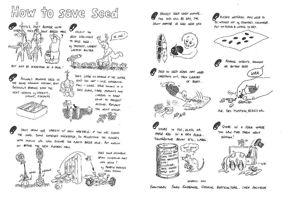 Southland Seed Savers South Coast Environment Centre Riverton/Aparima